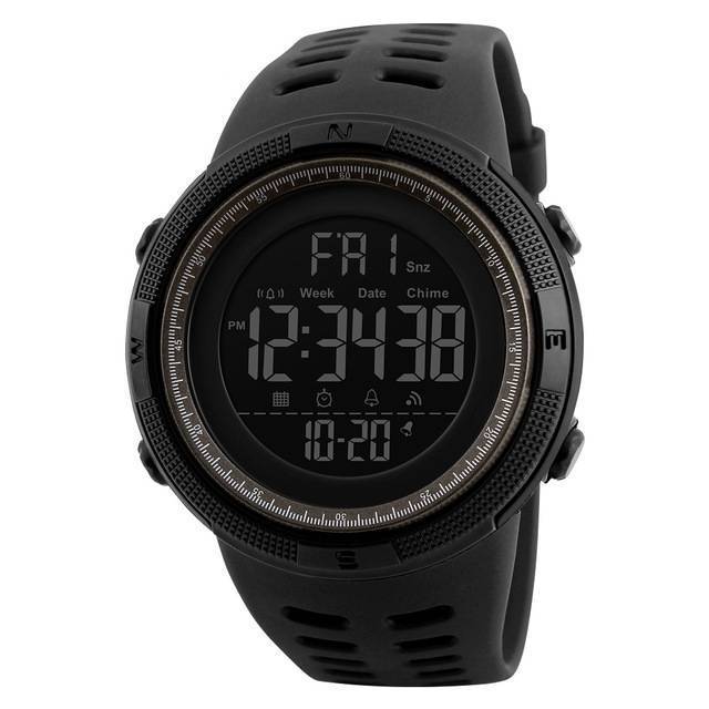 Army Outdoor Sports Wristwatch Digital Watches Skmei Focalprice Watch Store Black Brown
