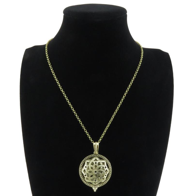 Aromatherapy Dream Catcher Necklace Pendant Necklaces f D's store