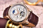 Automatic Tourbillon Leather Casual Mechanical Watch For Men Mechanical Watches LIGE Global No. 2 Store