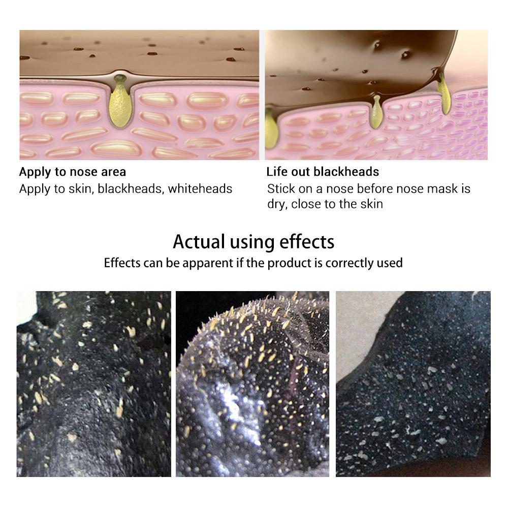 Bamboo charcoal Black Skin Care Peel Mask Treatments & Masks LANBENA Official Store