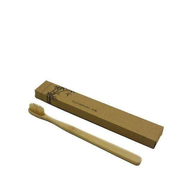 Bamboo Fibre Oral Hygiene Product Wooden Handle Toothbrush Toothbrushes Run Beauty house 01