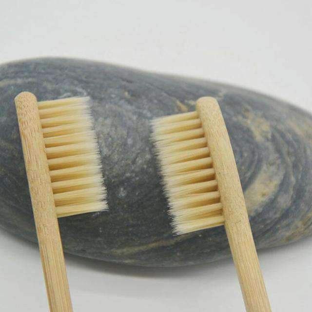 Bamboo Fibre Oral Hygiene Product Wooden Handle Toothbrush Toothbrushes Run Beauty house