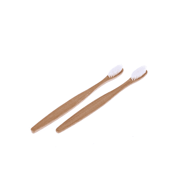 Bamboo Handle Soft Bristle Toothbrush Oral Hygiene Product Toothbrushes OSHIONER Makeup Store white
