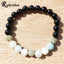 Beaded Intention Bracelet Crystal Jewelry Healing Shungite EMF Protection Strand Bracelets Ruberthen Official Store