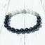 Beaded Intention Bracelet Crystal Jewelry Healing Shungite EMF Protection Strand Bracelets Ruberthen Official Store