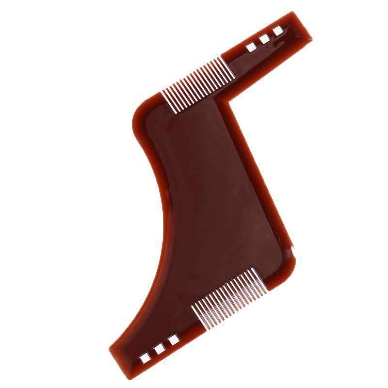 Beard Styling Template Hair Comb Beard Shaping Tool Combs Shop4465003 Store Brown