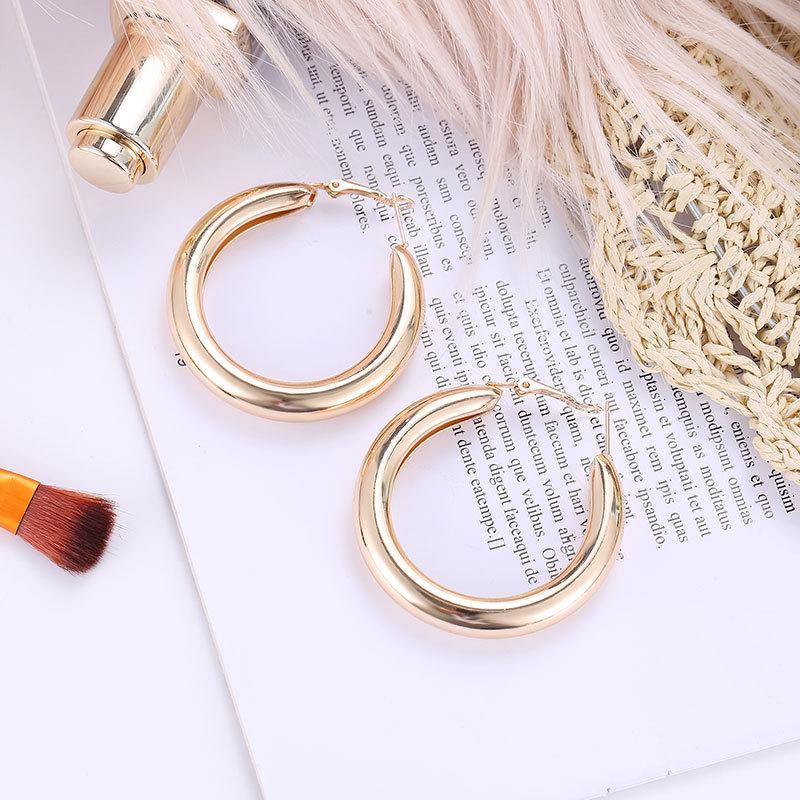 Big Circle Boho Earrings Drop Earrings GUVIVI Official Store