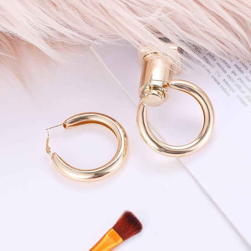 Big Circle Boho Earrings Drop Earrings GUVIVI Official Store