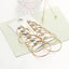 Big Circle Punk Hoop Earings Hoop Earrings Sparkling Sparks Store