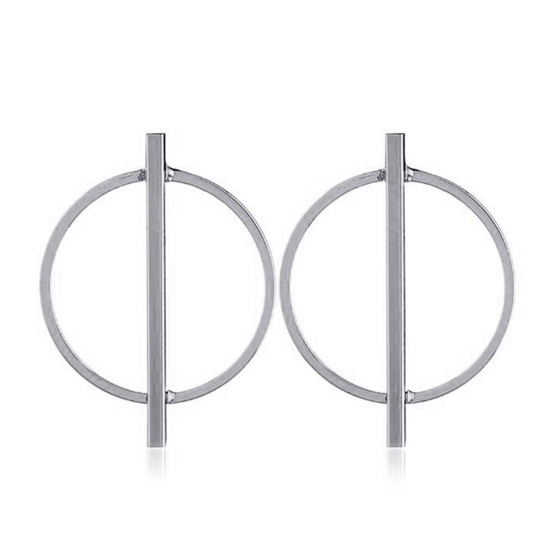 Big Hoop Circle Earrings Hoop Earrings RscvonM Official Store
