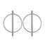 Big Hoop Circle Earrings Hoop Earrings RscvonM Official Store