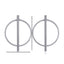 Big Hoop Circle Earrings Hoop Earrings RscvonM Official Store