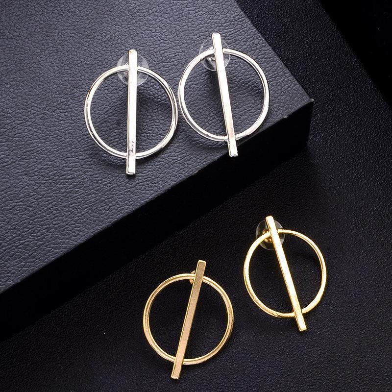 Big Hoop Circle Earrings Hoop Earrings RscvonM Official Store