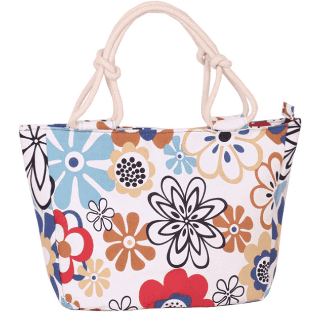 Big Size Casual Flower Printed Shoulder Bag for Women Shoulder Bags Molfmy bag Store Style 4 (30cm<Max Length<50cm)