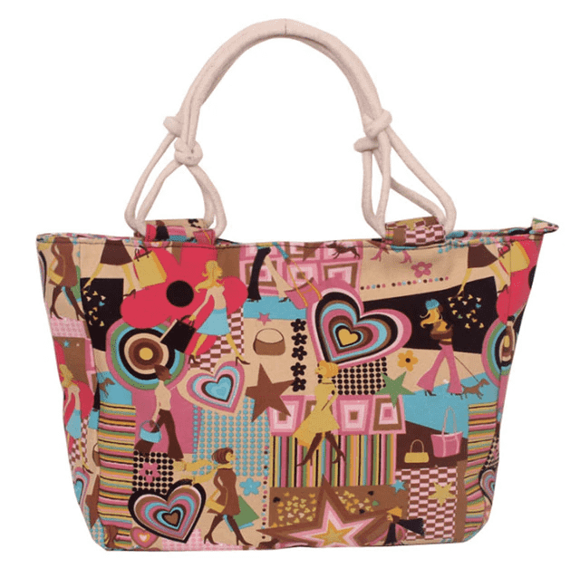 Big Size Casual Flower Printed Shoulder Bag for Women Shoulder Bags Molfmy bag Store Style17 (30cm<Max Length<50cm)