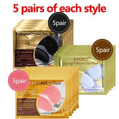 Black EyeCare Face Masks Creams Zala915212 Store 15Pair Style 8