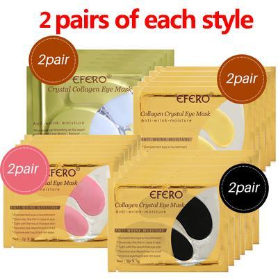 Black EyeCare Face Masks Creams Zala915212 Store 8Pair Style 2