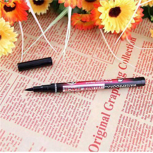 Black Liquid Waterproof Eyeshadow and Eyeliner Pencil Eye Shadow & Liner Combination Jane@ Store Black