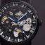 Black Skeleton Design Antique Automatic Men’s Mechanical Watch Mechanical Watches Chinese Watch factory