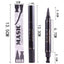 Black Stamp Waterproof Double-ended Eyeshadow and Eyeliner Eye Shadow & Liner Combination SD Store