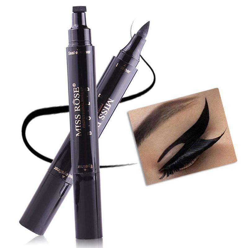 Black Stamp Waterproof Double-ended Eyeshadow and Eyeliner Eye Shadow & Liner Combination SD Store