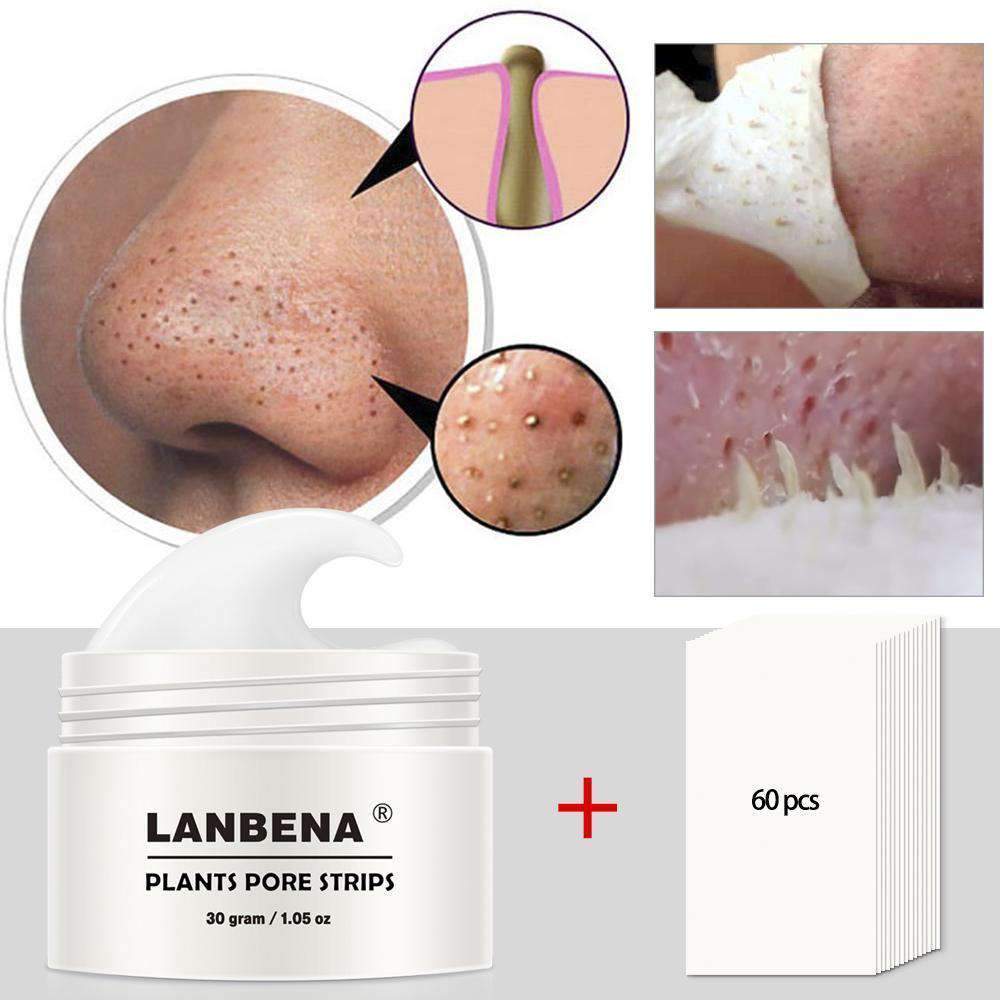 Blackhead Remover Nose Mask Pore Strip Deep Cleansing Treatments & Masks Goodlan Store