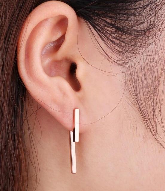 Blossoms Flower Shaped Stud Earrings for Women Stud Earrings SMJEL Official Store Rose ED140
