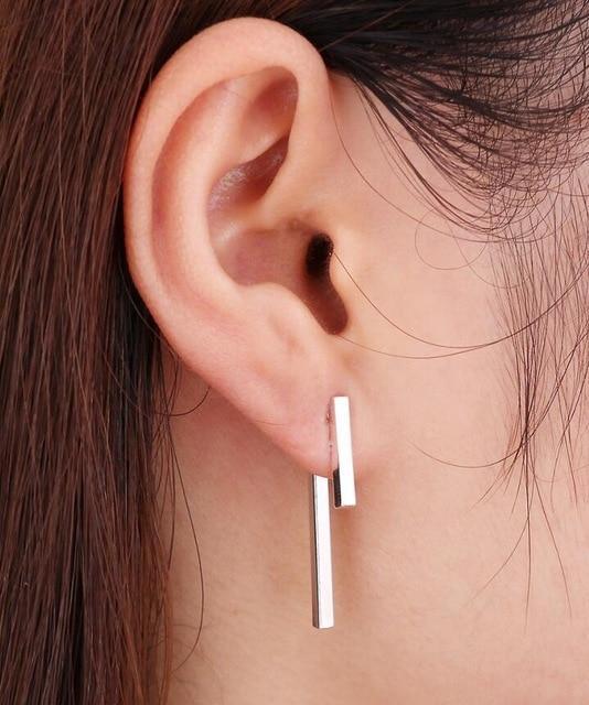 Blossoms Flower Shaped Stud Earrings for Women Stud Earrings SMJEL Official Store Silver ED140