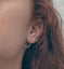Blossoms Flower Shaped Stud Earrings for Women Stud Earrings SMJEL Official Store Silver ED150