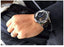 Blue Ocean Geometry Design Skeleton Dial Mechanical Watch For Men Mechanical Watches GMT Blue Without Box