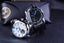 Blue Ocean Geometry Design Transparent Men's Mechanical Watch Mechanical Watches GMT
