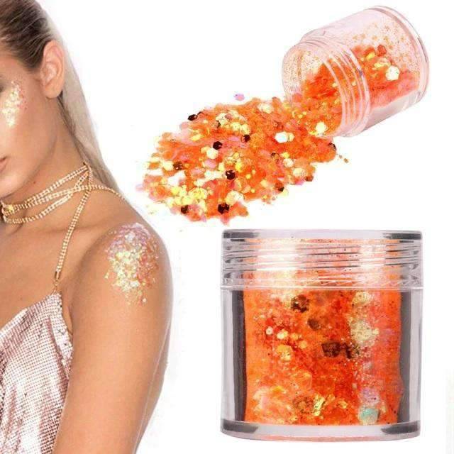 Body Glitter Sequins Powder Makeup For Nail Art Decor Body Glitter Ubeauty cute Store 04
