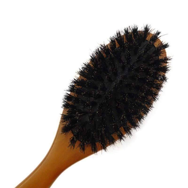 Bristle Hairbrush Anti-Static Wooden Handle Hair Comb Combs We are Beautiful Girl Store