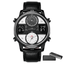 Business Chronograph Luminous Leather Strap Men's Quartz Watch Quartz Watches KAT-WACH Official Store KT720whiteB