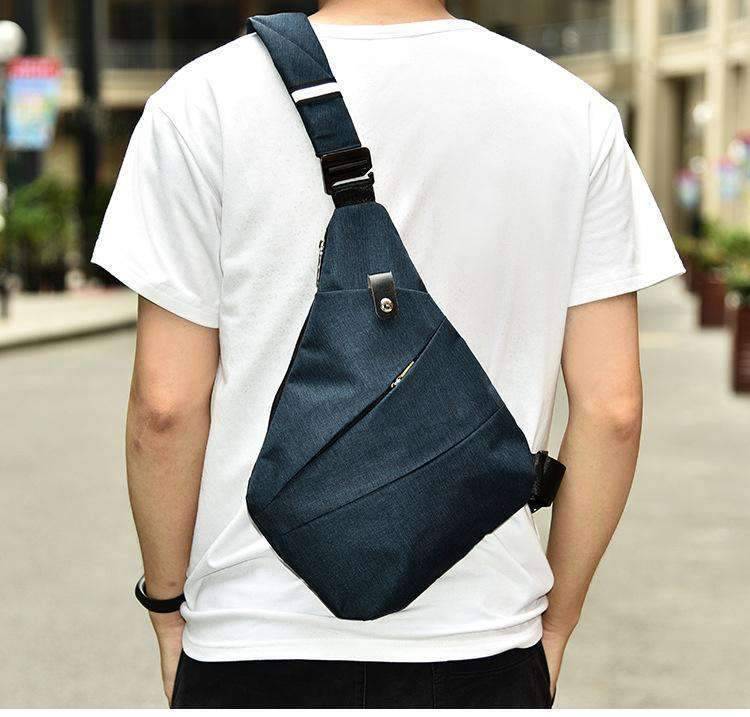 Business Style Waterproof Shoulder Crossbody Bag for Men Crossbody Bags Trends Bags Store