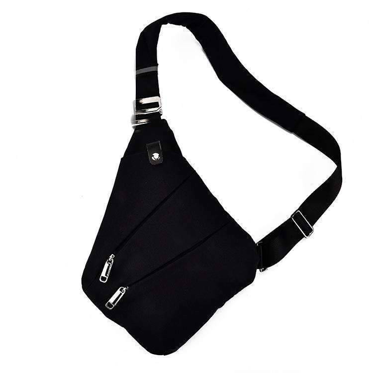 Business Style Waterproof Shoulder Crossbody Bag for Men Crossbody Bags Trends Bags Store Black
