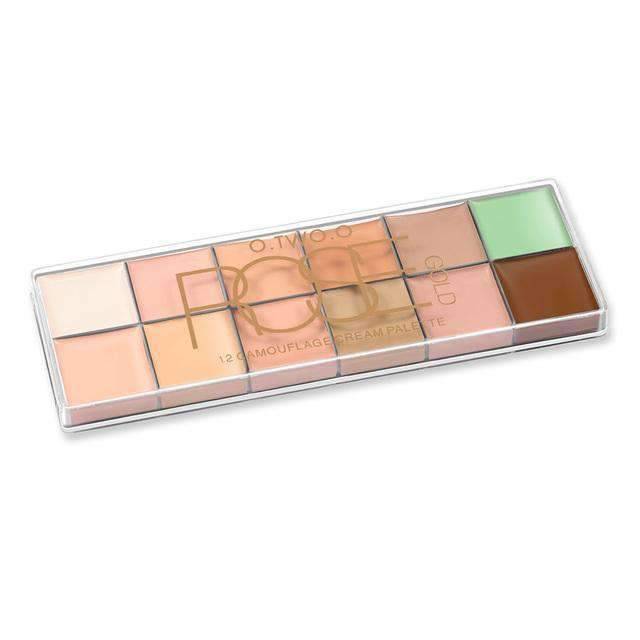 Camouflage Palette Oil Control Face Concealer Makeup Cream Concealer O.TWO.O Official Store N9101