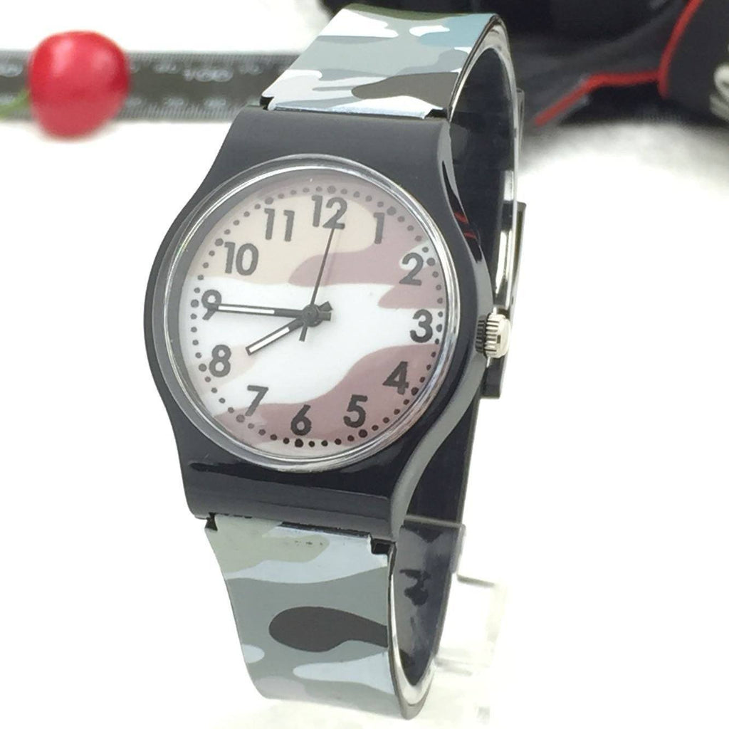 Camouflage Rubber Children Watches Children's Watches Shenzhen Sunshine Wholesale Co.,Ltd