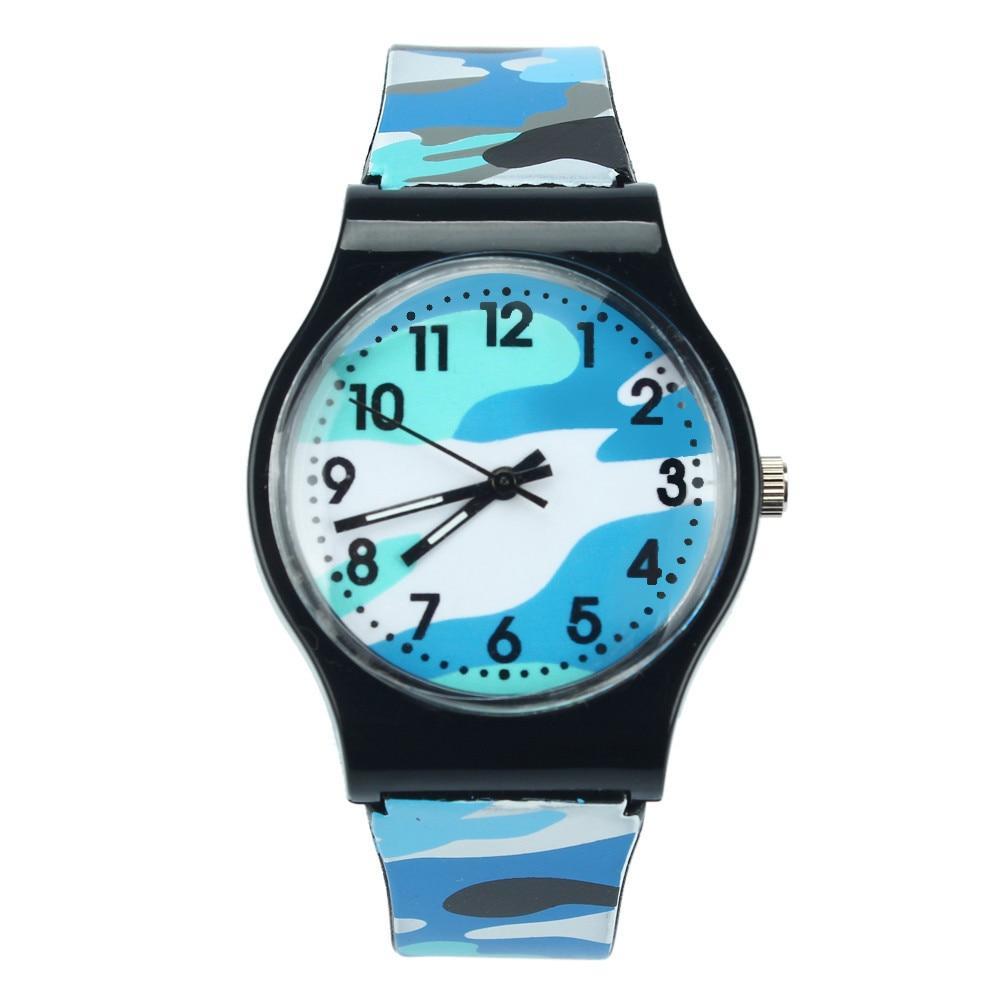 Camouflage Rubber Children Watches Children's Watches Shenzhen Sunshine Wholesale Co.,Ltd