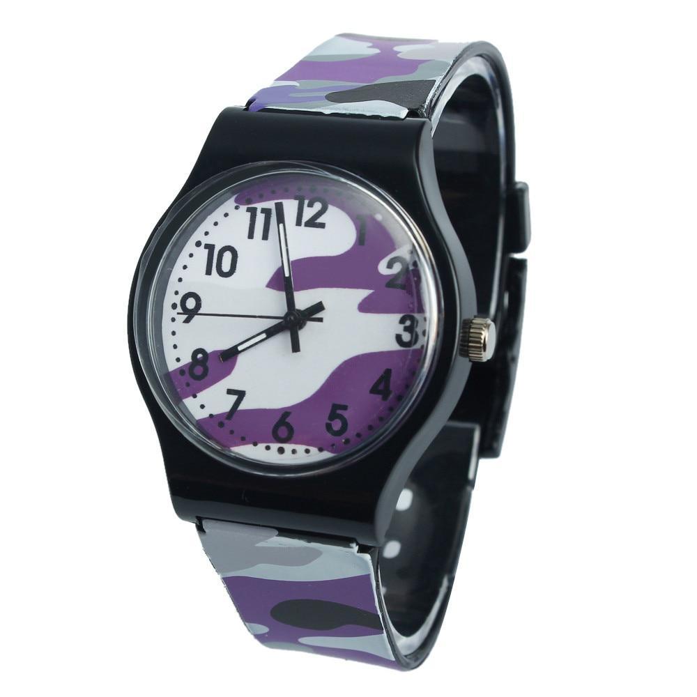 Camouflage Rubber Children Watches Children's Watches Shenzhen Sunshine Wholesale Co.,Ltd