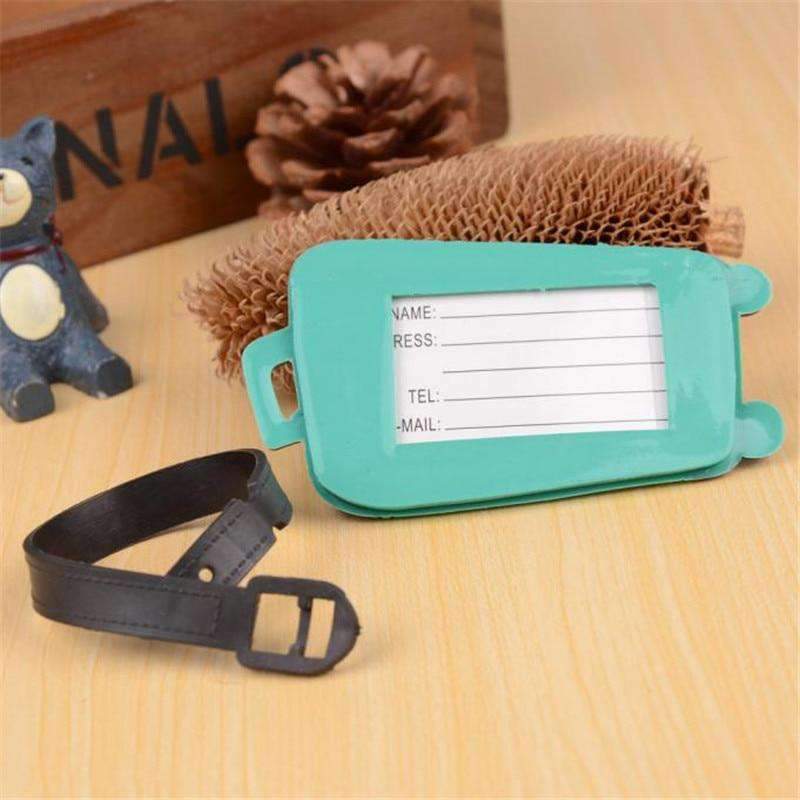Cartoon Design Identifier Label Travel Luggage Address Holder Travel Accessories Kiss of the Goddess