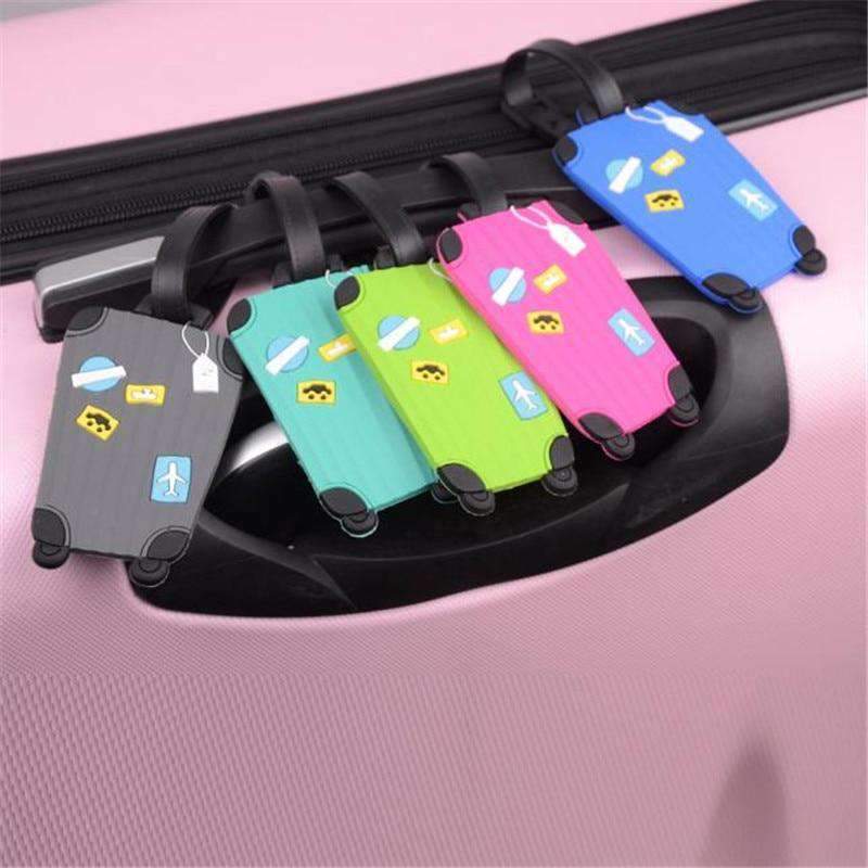 Cartoon Design Identifier Label Travel Luggage Address Holder Travel Accessories Kiss of the Goddess