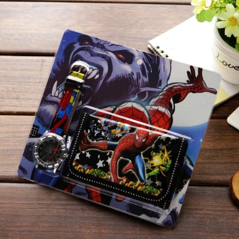 Cartoon Wallet Watch Set for Children Children's Watches Li You 's Store