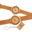 Casual Fashion Leather Band Wood Lover Watch Lover's Watches BOBO BIRD Wooden Watches Store LaL19women