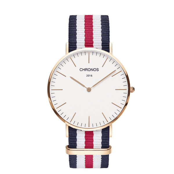 Casual Fashion Nylon Leather Unisex Anti-shock Lover Watch Lover's Watches Your Favorite Shopping Time CH0101