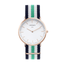 Casual Fashion Nylon Leather Unisex Anti-shock Lover Watch Lover's Watches Your Favorite Shopping Time CH0106