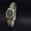 Casual Fashion Waterproof Leather Band Lover Watch Lover's Watches CHENXI Official Store Women Black Dial