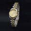 Casual Fashion Waterproof Leather Band Lover Watch Lover's Watches CHENXI Official Store Women Gloden Dial