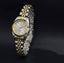 Casual Fashion Waterproof Leather Band Lover Watch Lover's Watches CHENXI Official Store Women White Dial