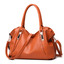 Casual Fashioned Portable Leather Shoulder Bag for Women Shoulder Bags FH HERALD FASHION Official Store Brown 32x27x10cm